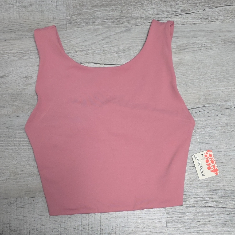 NWT FP Movement Womens Tank In Light Coral - Size Medium